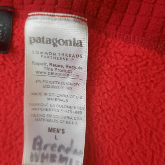 Patagonia Full Zip Red Fleece Sweater - Picture 14 of 16